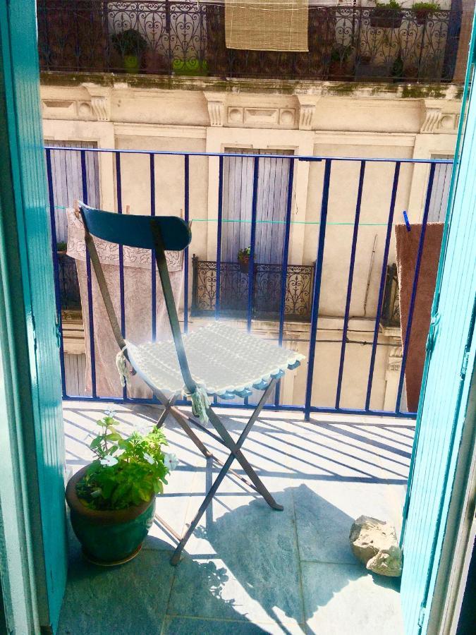 Appart Central A Sete Avec Balcon Exterior photo